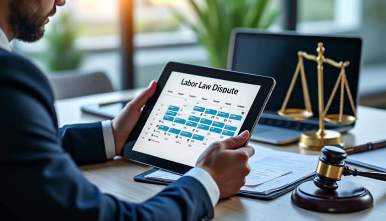 Avocat contentieux droit du travail : calendrier et sanctions