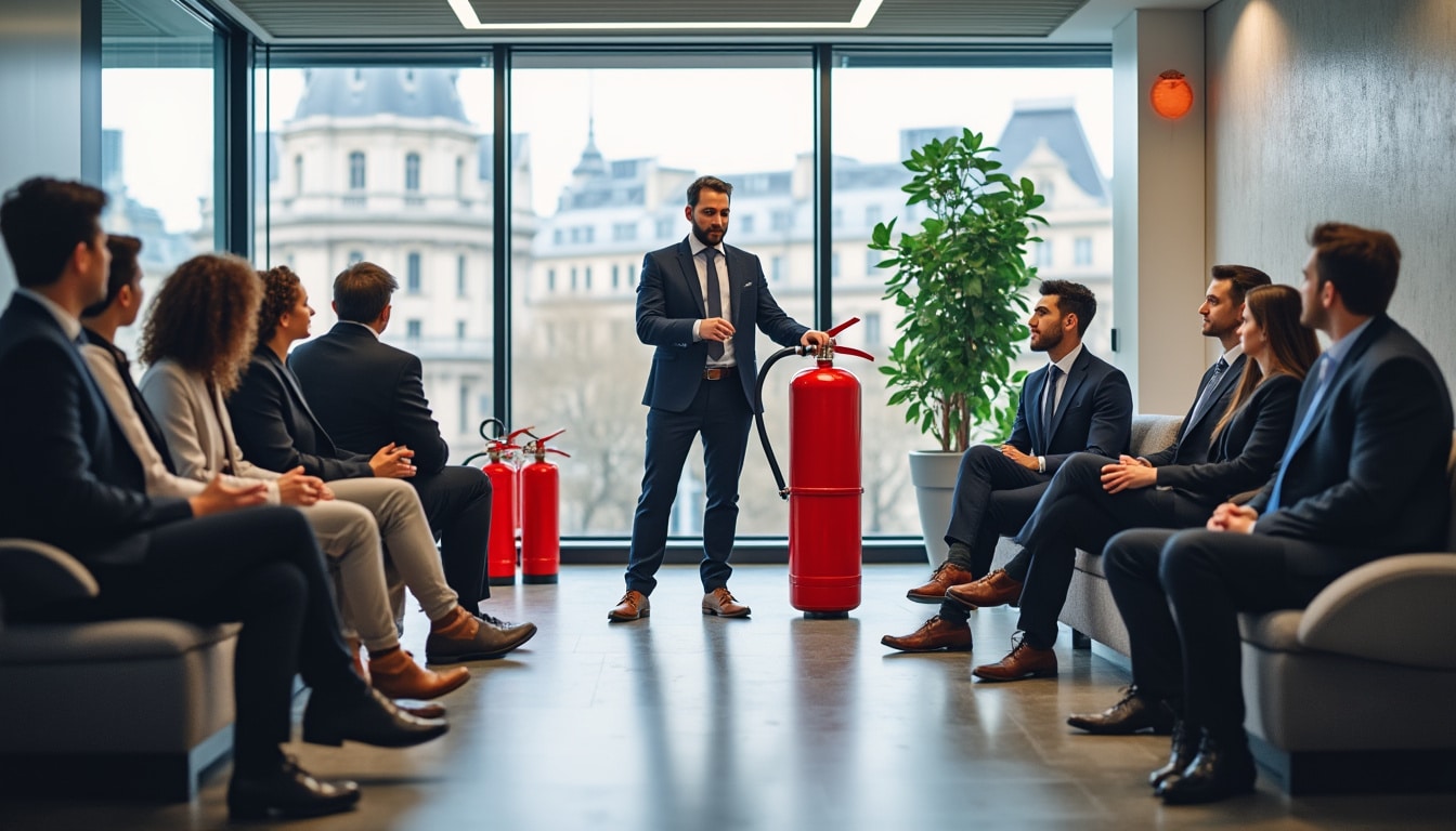 découvrez les obligations et le cadre légal autour de la formation incendie en entreprise à paris pour assurer la sécurité de vos collaborateurs.